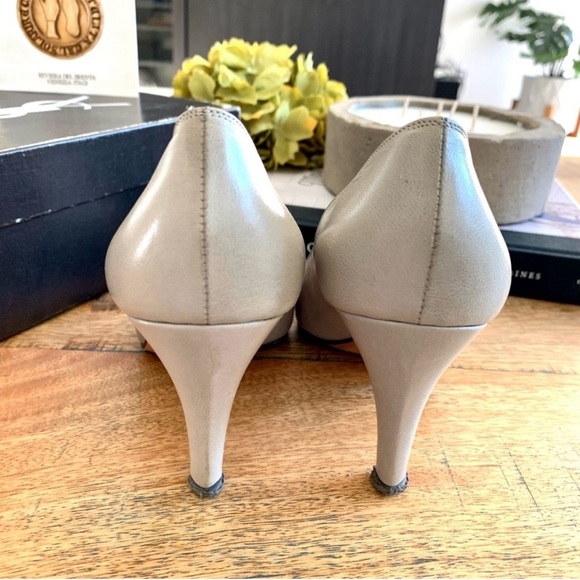 1970s Yves Saint Laurent Heels Leather Pointed
Toe 3" heels Vintage Size 6.5 - Picture 16 of 16